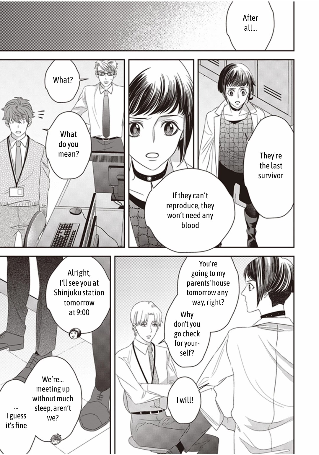 Midnight Occult Civil Servants Chapter 22 page 10 - Chapter 22: The Lonely Vampire (Part 2)