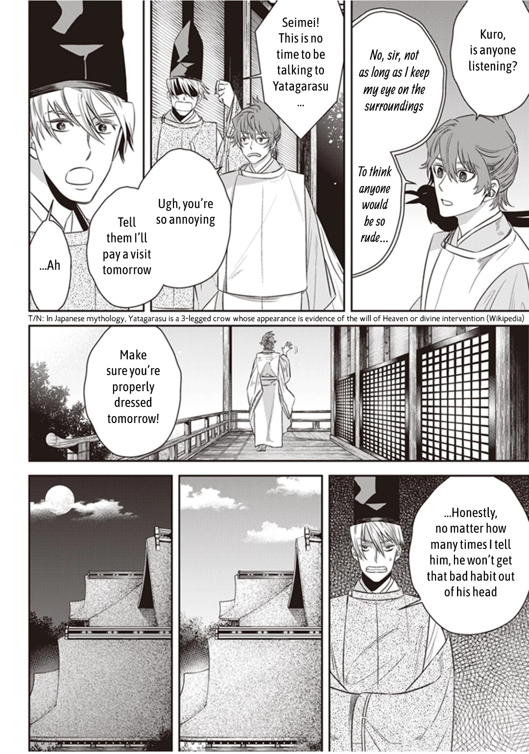Midnight Occult Civil Servants Chapter 27 page 17 - Chapter 27: Abe no Seimei and Huehuecóyotl (Part 1)