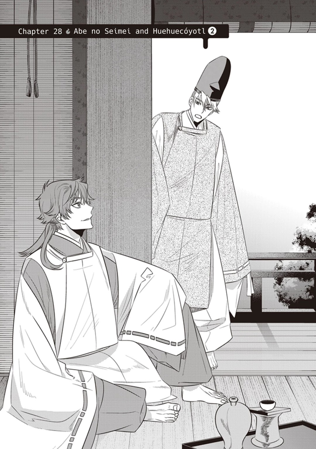 Midnight Occult Civil Servants Chapter 28 page 1 - Chapter 28: Abe no Seimei and Huehuecóyotl (Part 2)