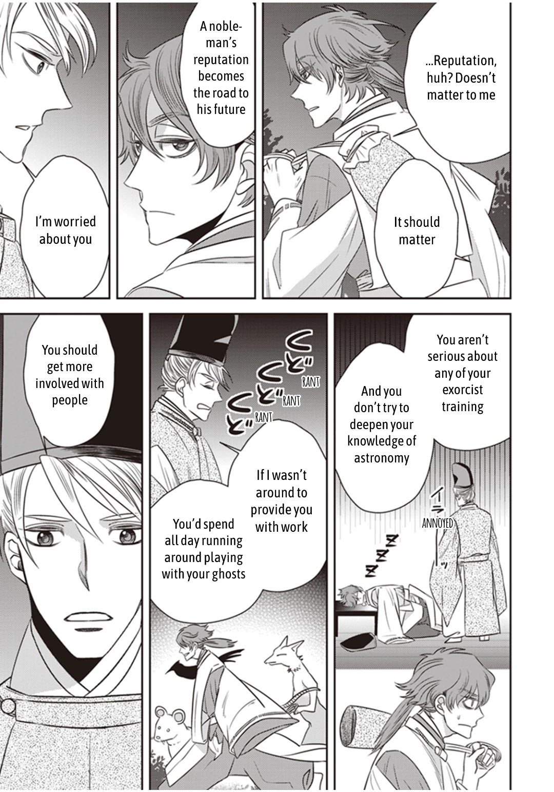 Midnight Occult Civil Servants Chapter 28 page 17 - Chapter 28: Abe no Seimei and Huehuecóyotl (Part 2)