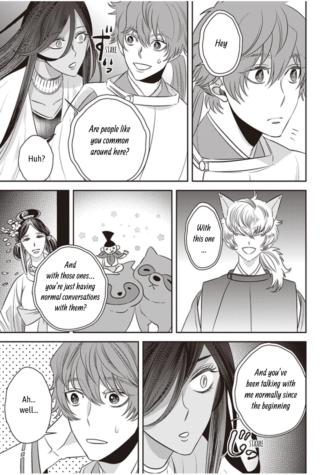 Midnight Occult Civil Servants Chapter 28 page 22 - Chapter 28: Abe no Seimei and Huehuecóyotl (Part 2)