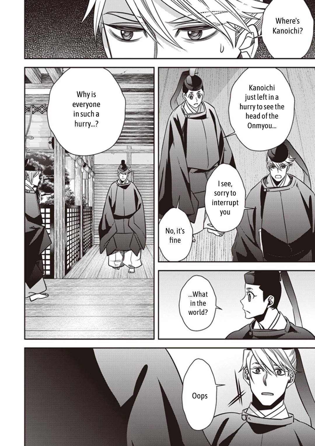 Midnight Occult Civil Servants Chapter 29 page 14 - Chapter 29: Abe no Seimei and Huehuecóyotl (Part 3)
