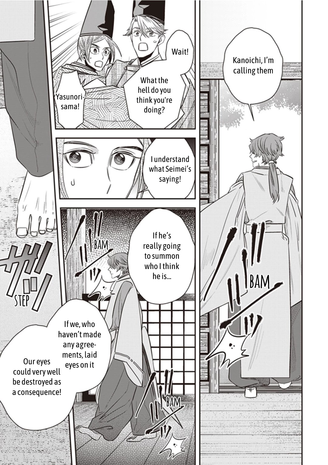 Midnight Occult Civil Servants Chapter 30 page 35 - Chapter 30: Abe no Seimei and Huehuecóyotl (Part 4)