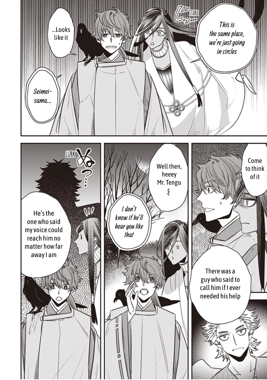 Midnight Occult Civil Servants Chapter 30 page 4 - Chapter 30: Abe no Seimei and Huehuecóyotl (Part 4)