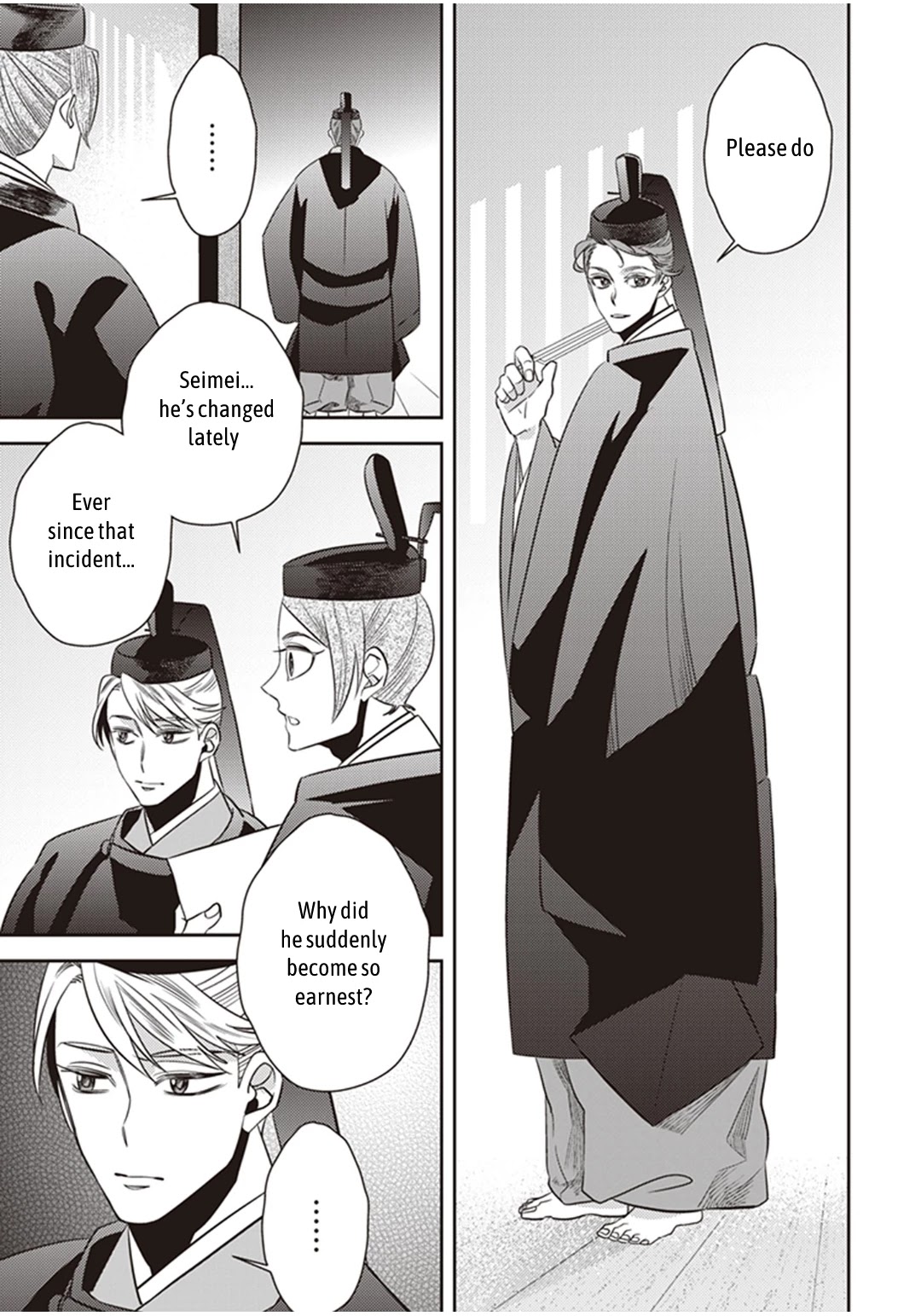 Midnight Occult Civil Servants Chapter 31 page 14 - Chapter 31: Abe no Seimei and Huehuecóyotl (Part 5)