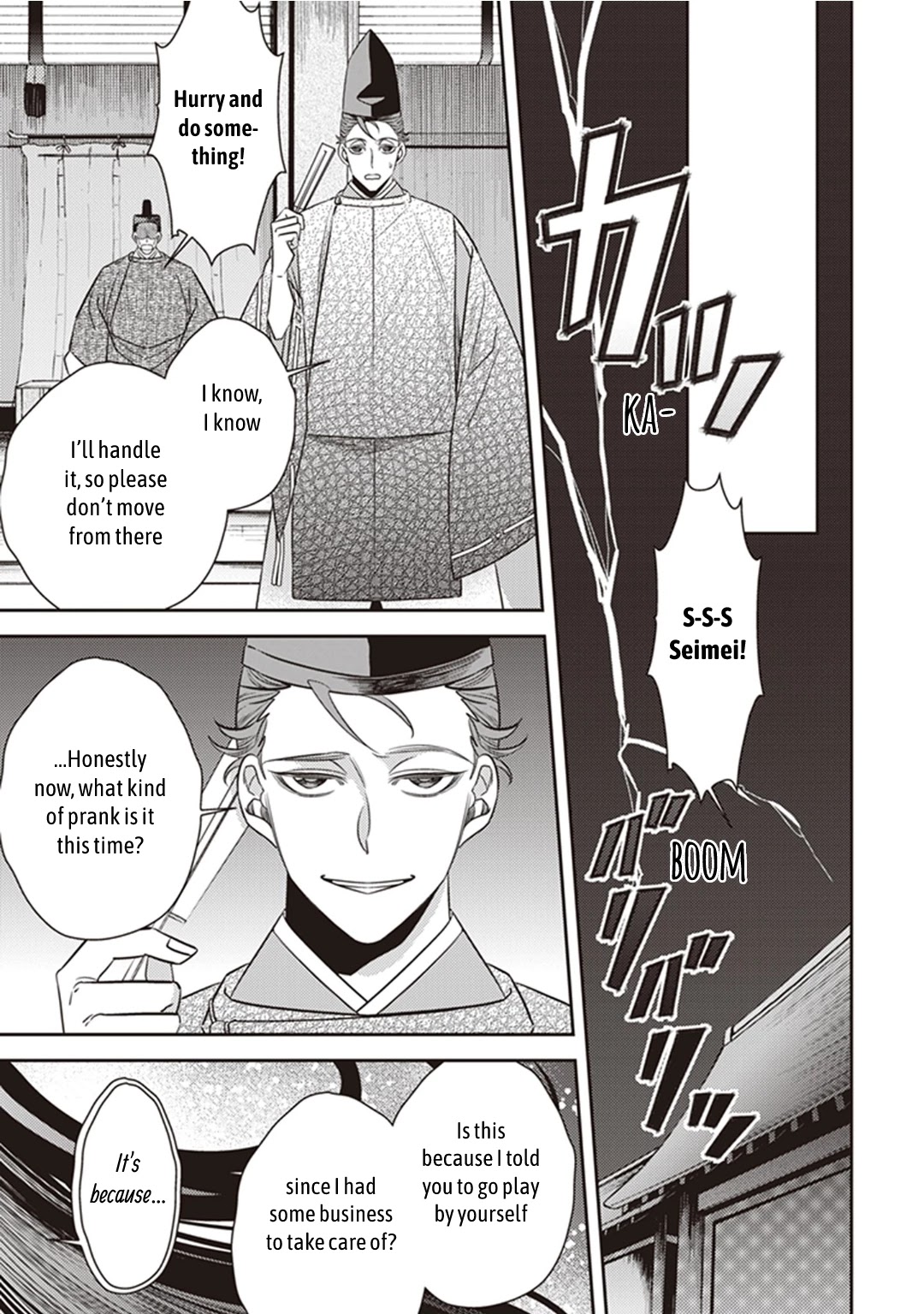 Midnight Occult Civil Servants Chapter 31 page 28 - Chapter 31: Abe no Seimei and Huehuecóyotl (Part 5)