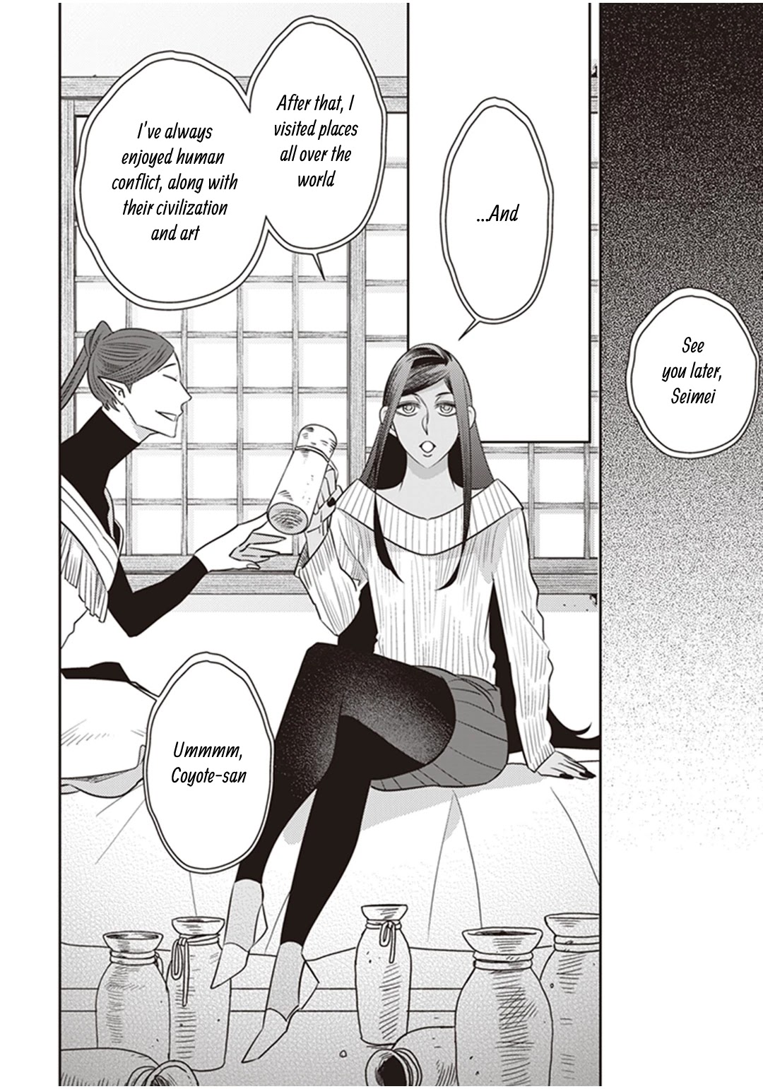 Midnight Occult Civil Servants Chapter 31 page 41 - Chapter 31: Abe no Seimei and Huehuecóyotl (Part 5)