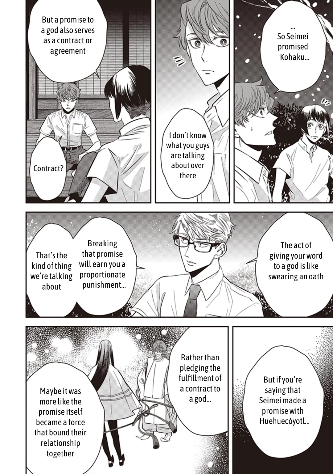 Midnight Occult Civil Servants Chapter 57 page 23 - Chapter 57: Arata Miyako and Huehuecóyotl