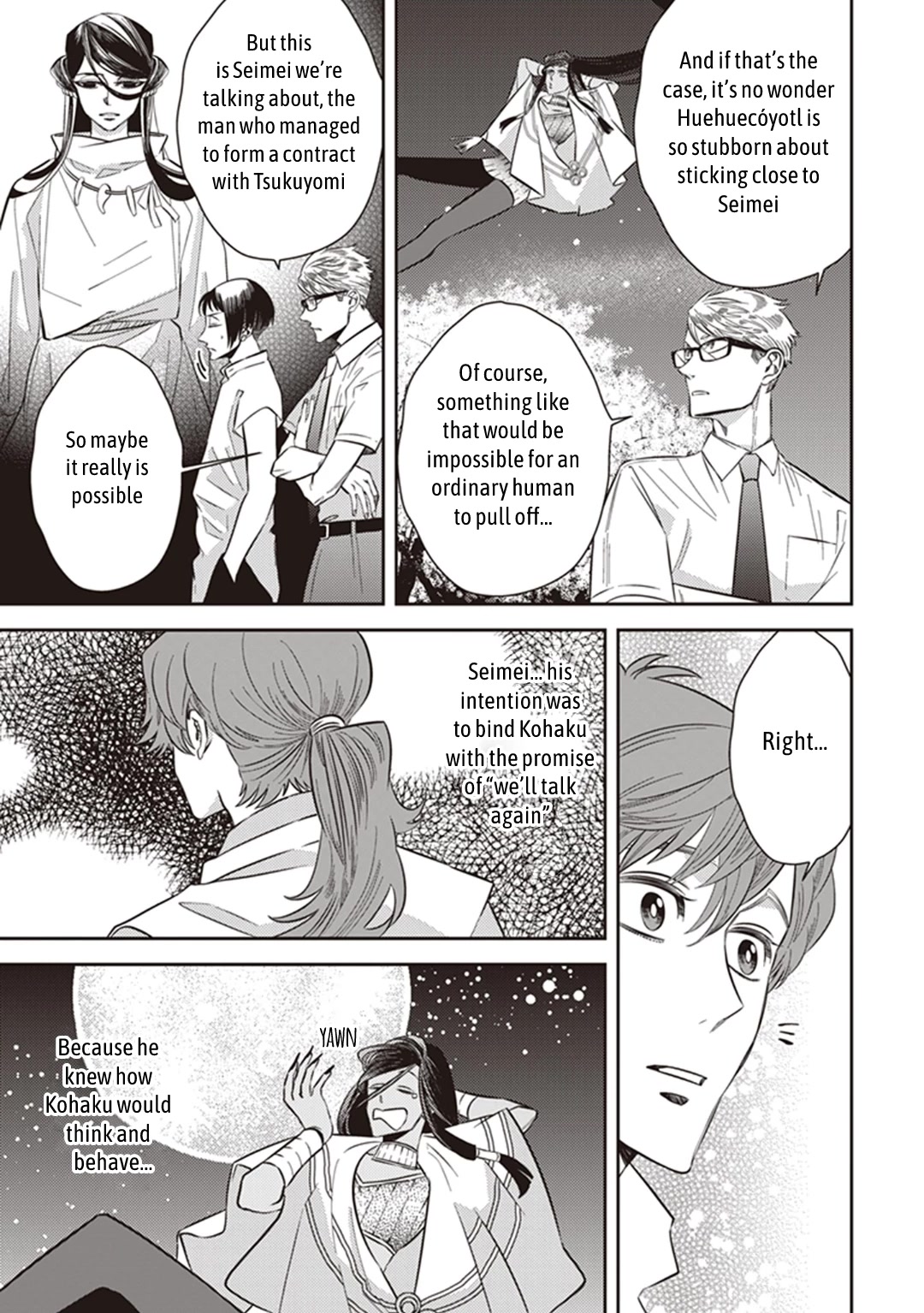 Midnight Occult Civil Servants Chapter 57 page 24 - Chapter 57: Arata Miyako and Huehuecóyotl