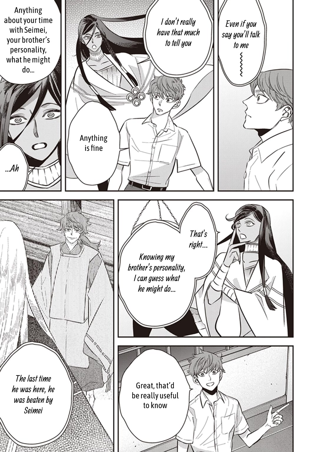 Midnight Occult Civil Servants Chapter 57 page 54 - Chapter 57: Arata Miyako and Huehuecóyotl
