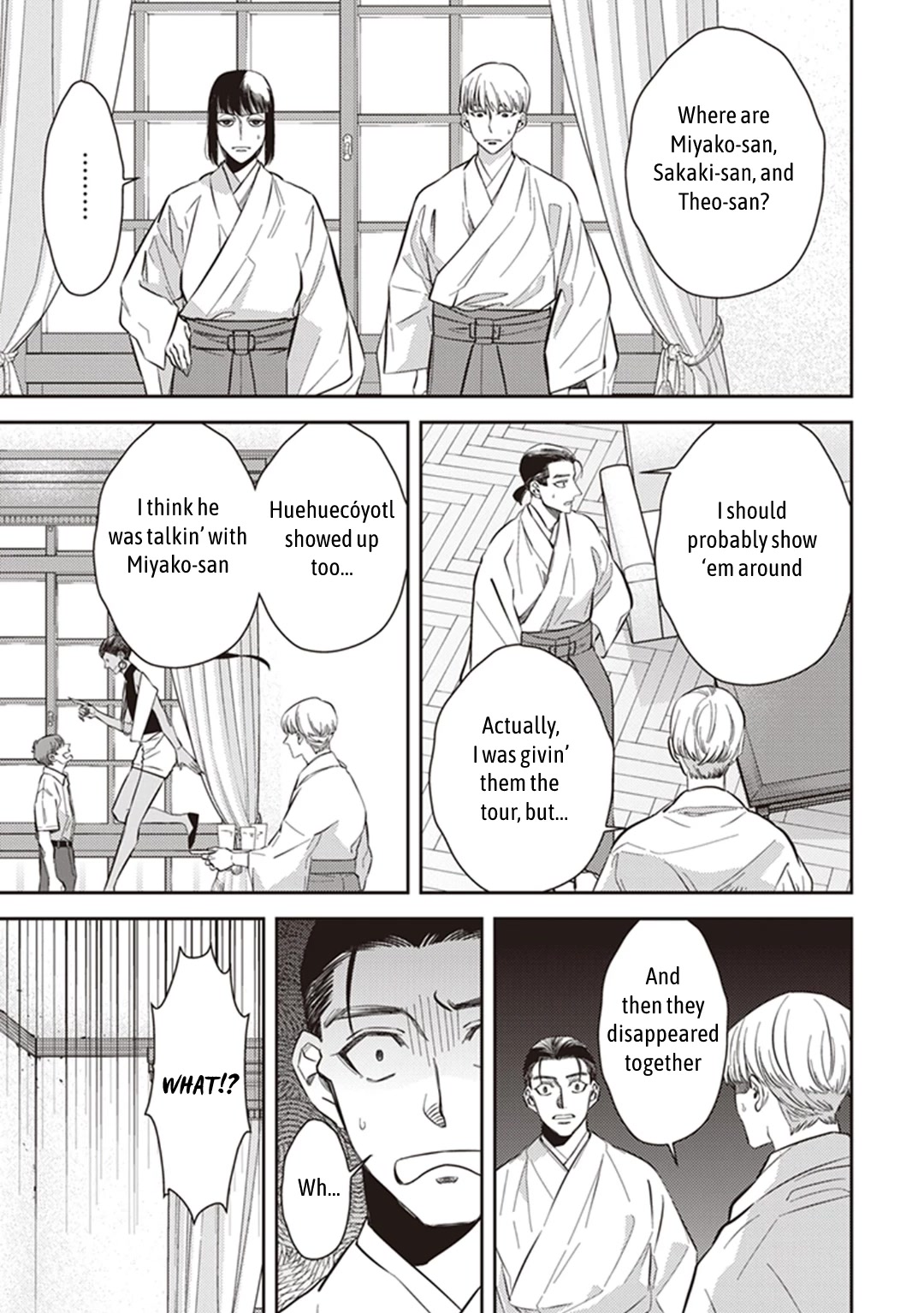 Midnight Occult Civil Servants Chapter 57 page 7 - Chapter 57: Arata Miyako and Huehuecóyotl