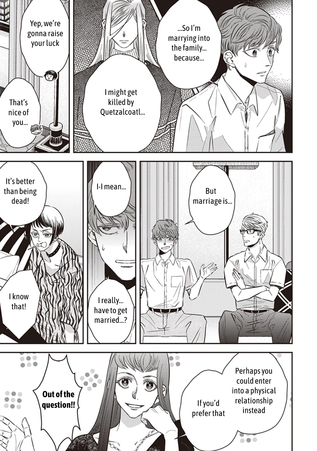 Midnight Occult Civil Servants Chapter 59 page 21 - Chapter 59: Quetzalcoatl Countermeasure Strategy (Part 2)