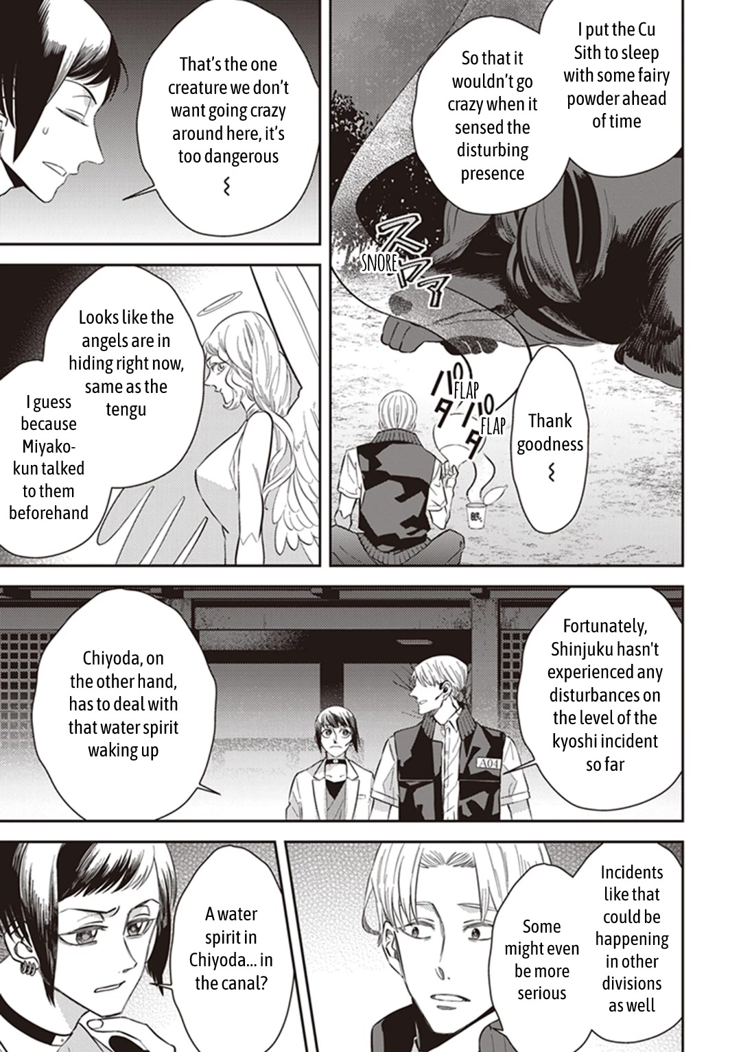 Midnight Occult Civil Servants Chapter 62 page 13 - Chapter 62: Quetzalcoatl Countermeasure Strategy (Part 5)