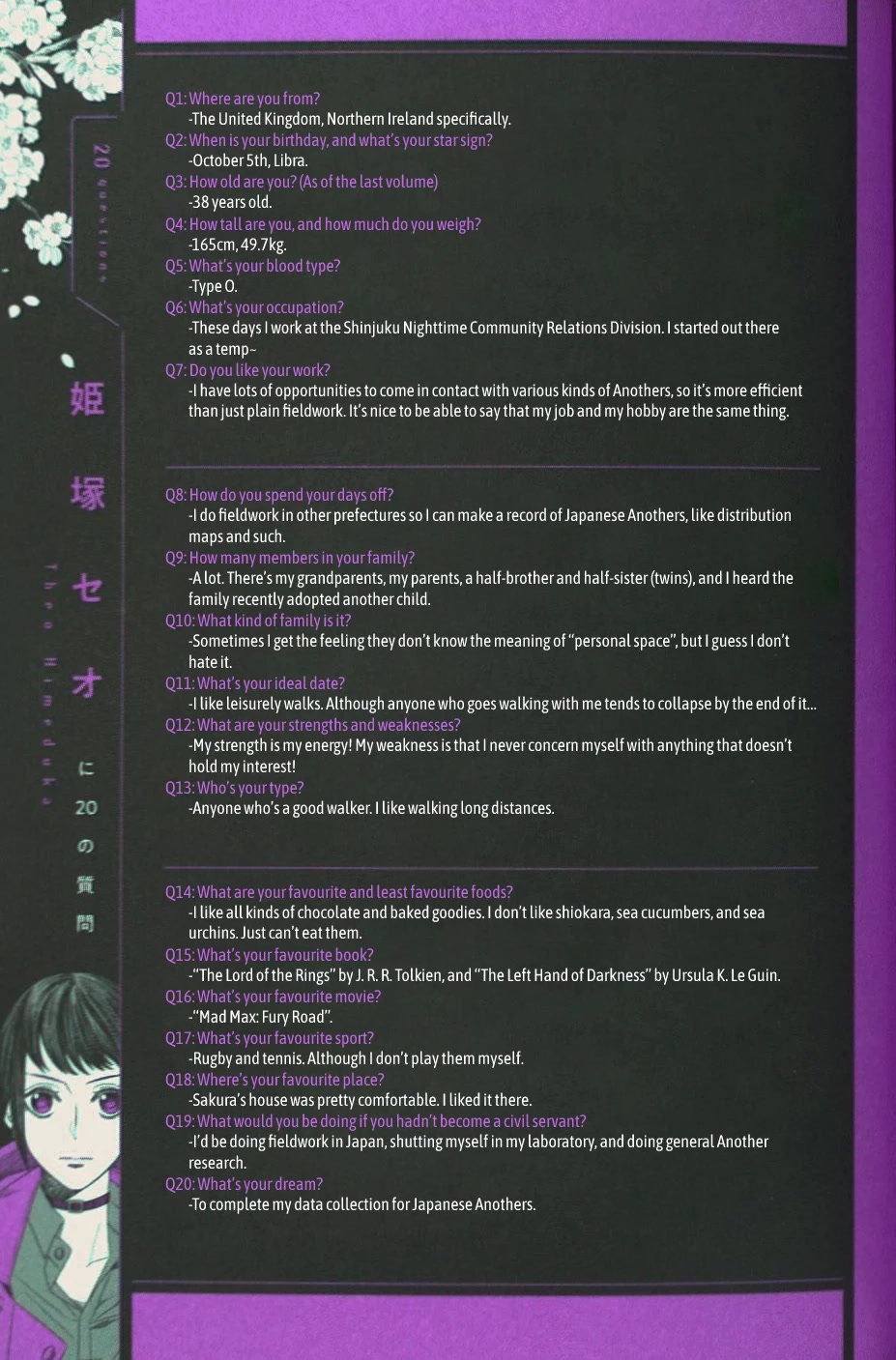 Midnight Occult Civil Servants Chapter 64.5 page 47 - Chapter 64.5: Bonus Booklet