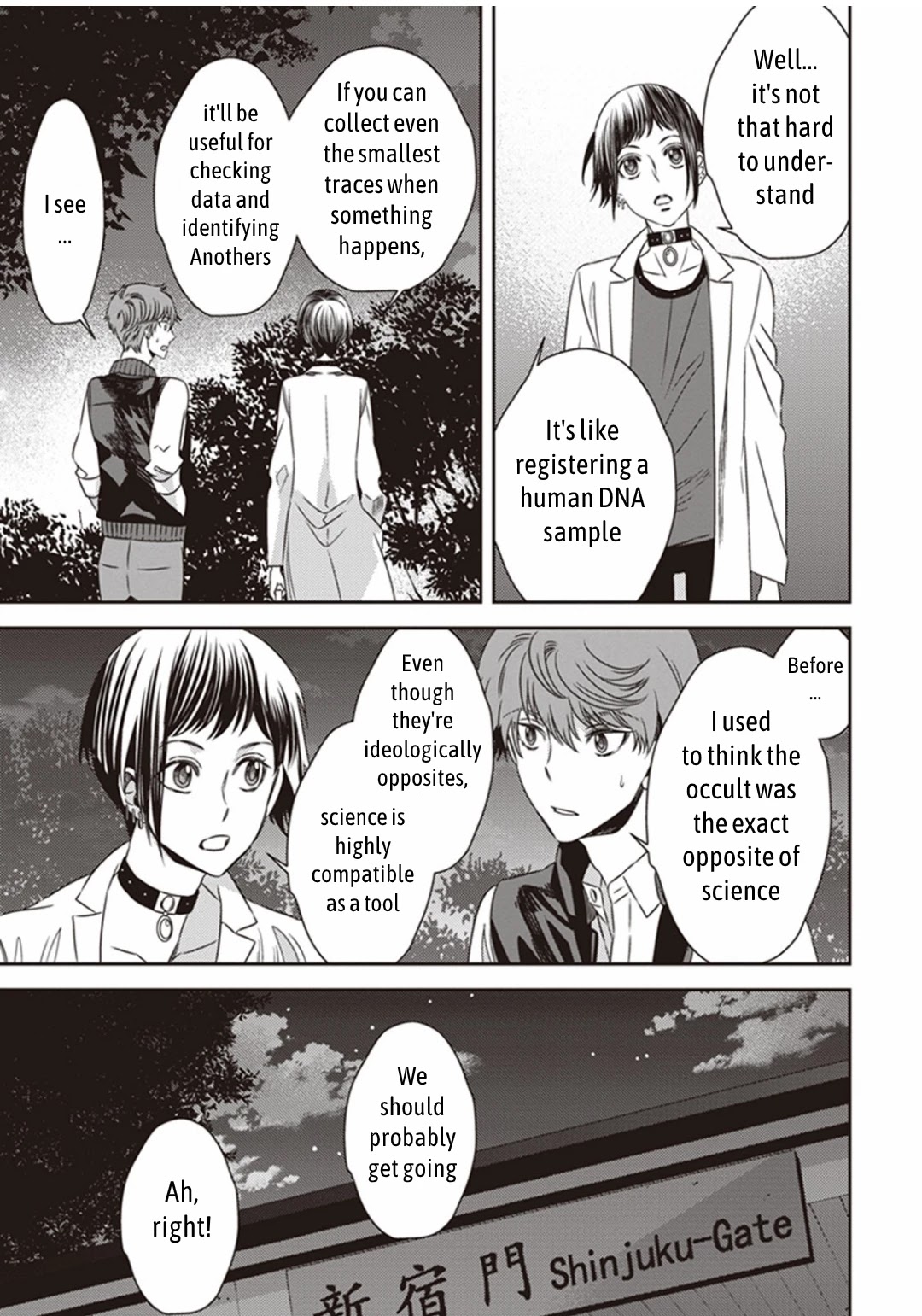 Midnight Occult Civil Servants Chapter 8 page 10 - Chapter 8: Demon and Sense of Loss (Part 1)