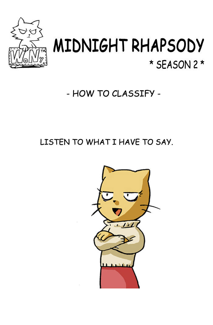 Midnight Rhapsody Chapter 105 page 1 - Chapter 105 : How to Classify