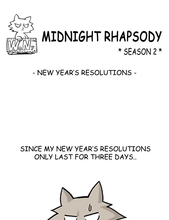 Midnight Rhapsody Chapter 53 page 1 - Chapter 53 : New Year's Resolution