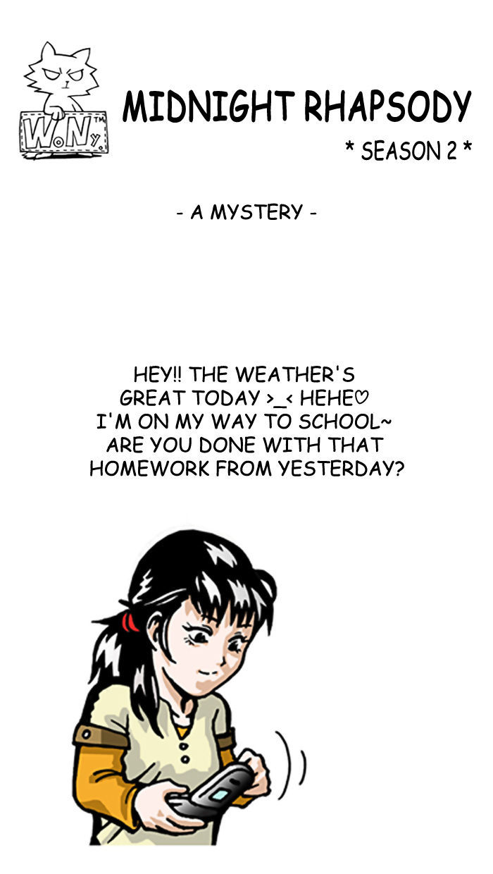 Midnight Rhapsody Chapter 57 page 1 - Chapter 57 : A Mystery