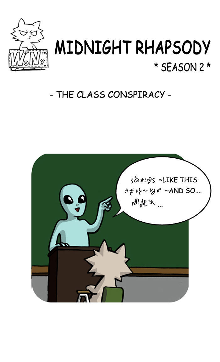 Midnight Rhapsody Chapter 83 page 1 - Chapter 83 : The Class Conspiracy