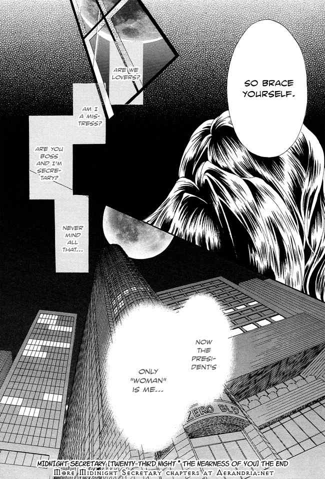 Midnight Secretary Chapter 23 page 38 - Chapter 23: The Nearness of You