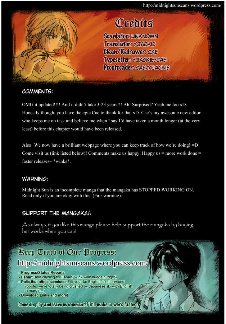 Midnight Sun Chapter 9 page 1 - Chapter 9 : Midnight Sun 9