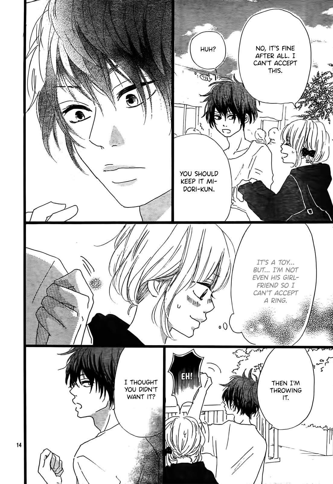 Midori-kun wa Junjou Chapter 4 page 15 - Chapter 4: END