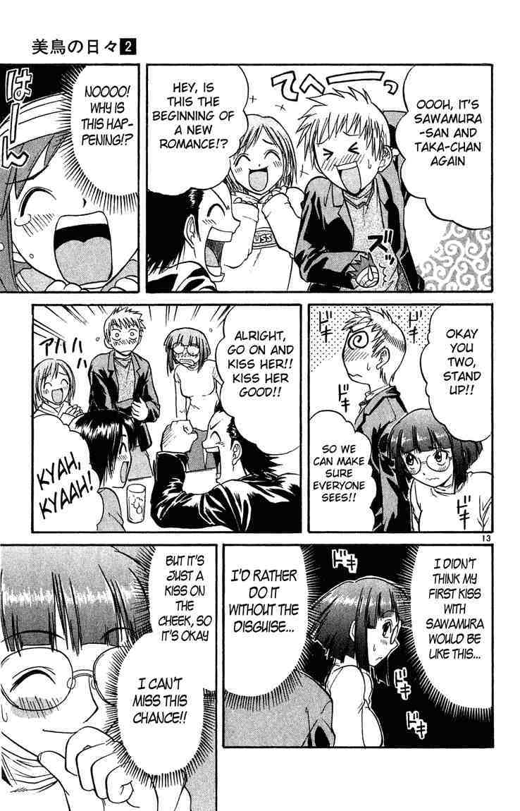 Midori no Hibi Chapter 20 page 13 - Chapter 20: The Kiss of the King