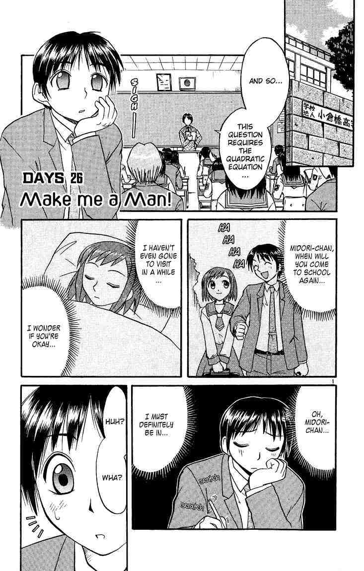Midori no Hibi Chapter 26 page 1 - Chapter 26: Make Me a Man