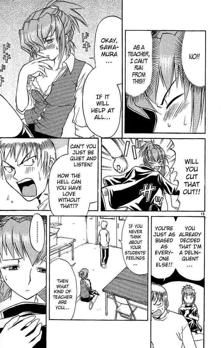 Midori no Hibi Chapter 29 page 15 - Chapter 29: Love Training