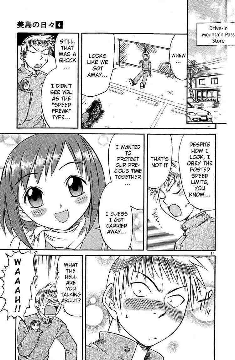 Midori no Hibi Chapter 40 page 11 - Chapter 40: The Group Work of Love