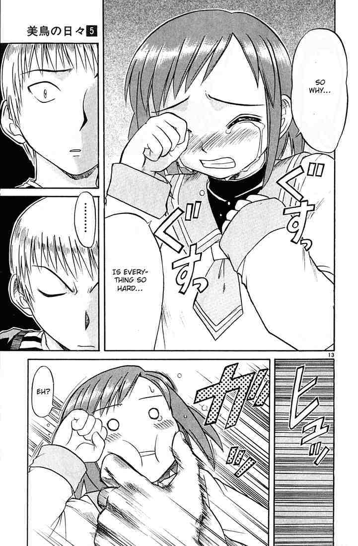 Midori no Hibi Chapter 50 page 13 - Chapter 50: Reason for Living
