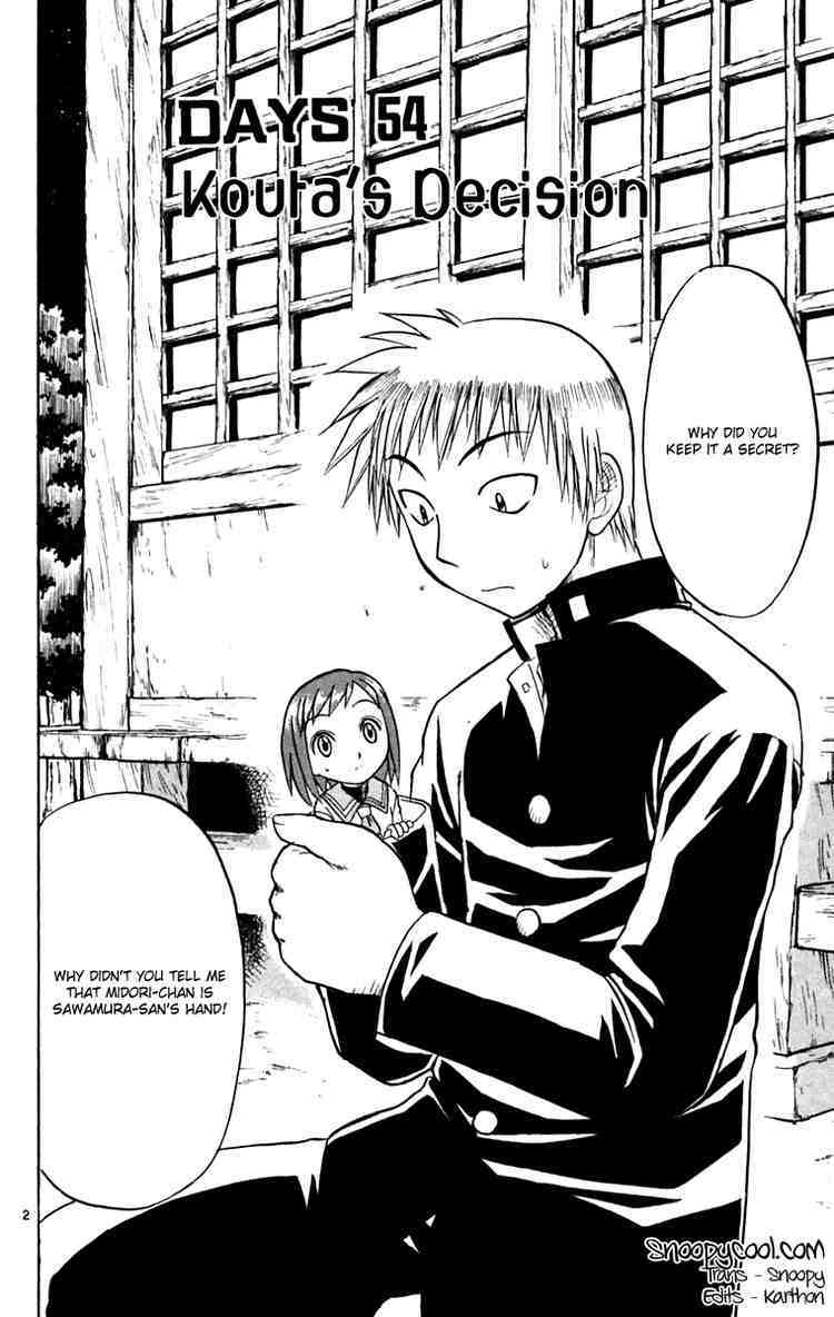 Midori no Hibi Chapter 54 page 2 - Chapter 54: Kouta's Choice