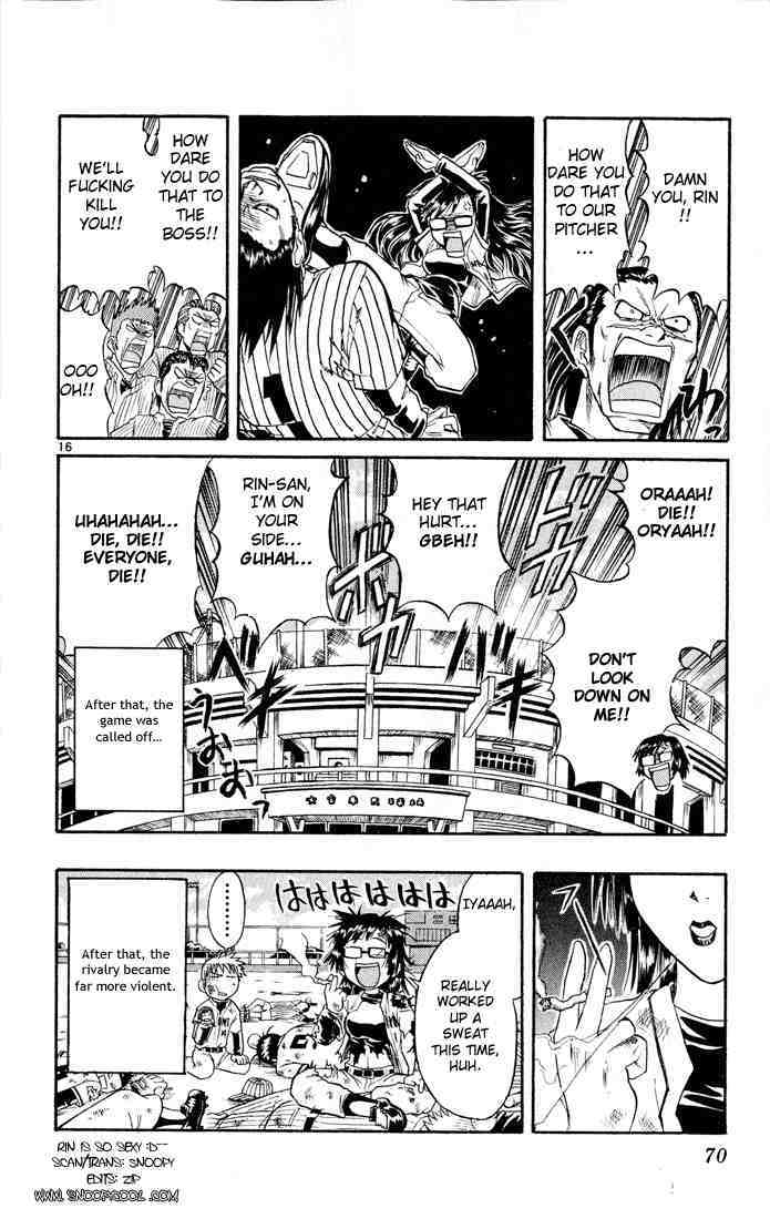 Midori no Hibi Chapter 69 page 16 - Chapter 69: Street Fight Baseball