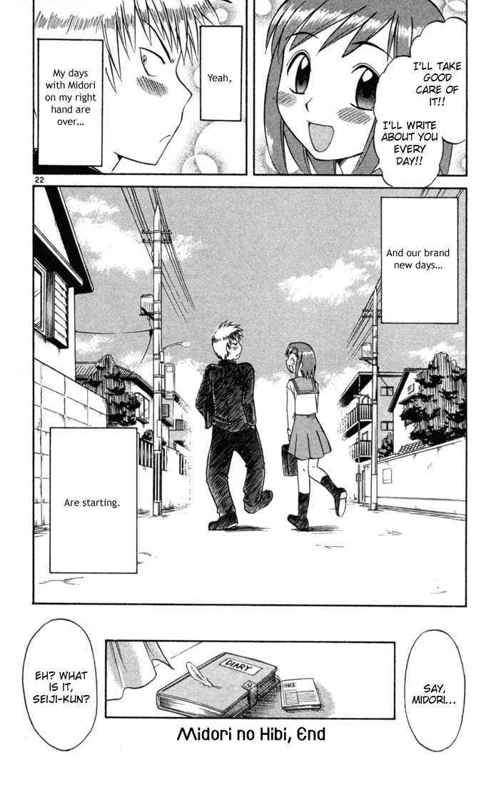 Midori no Hibi Chapter 85 page 21 - Chapter 85: New Days