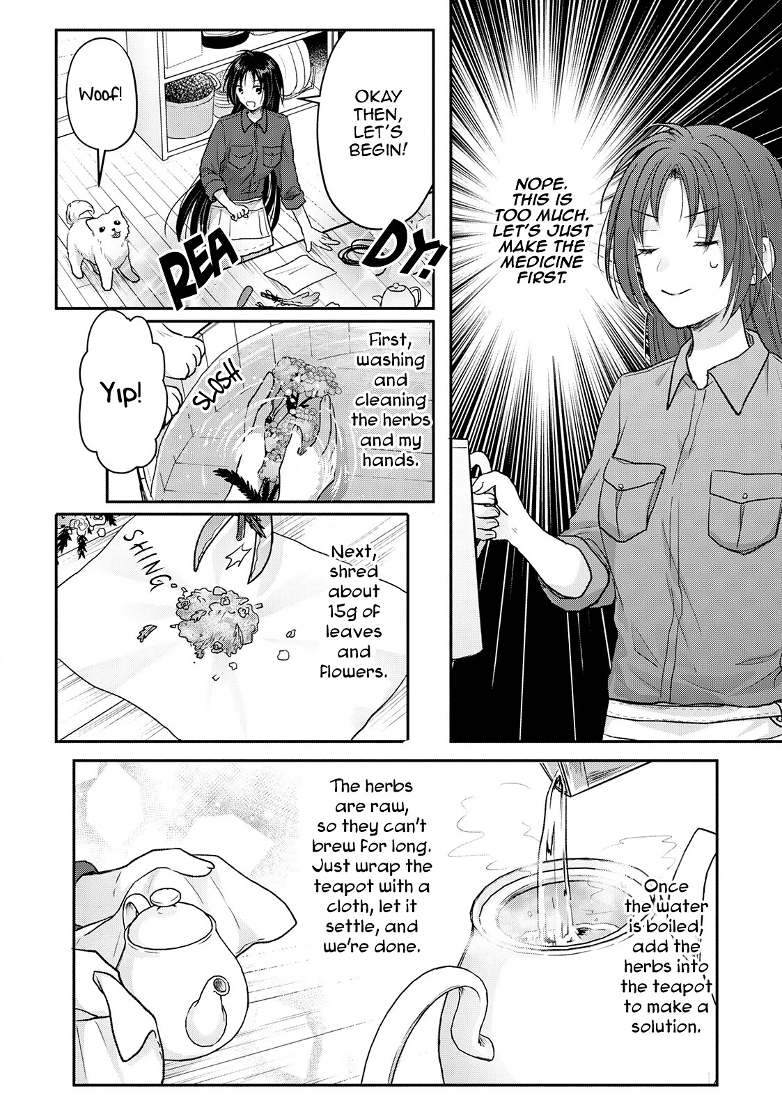 Midori no Mahou to Kaori no Tsukaite Chapter 1 page 19 - Chapter 1