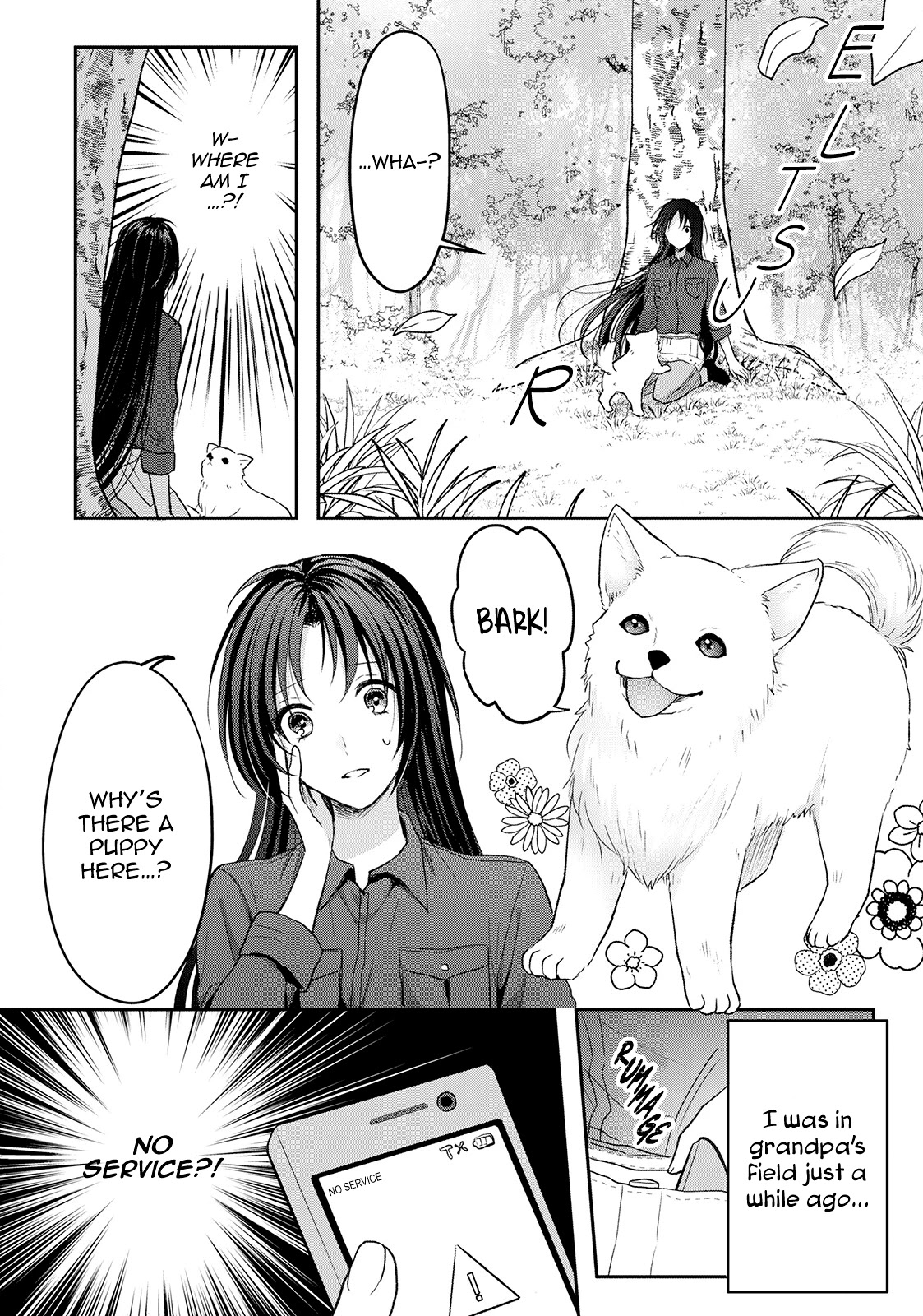 Midori no Mahou to Kaori no Tsukaite Chapter 1 page 7 - Chapter 1