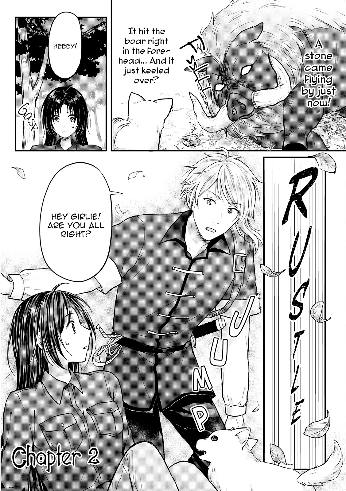 Midori no Mahou to Kaori no Tsukaite Chapter 2 page 1 - Chapter 2
