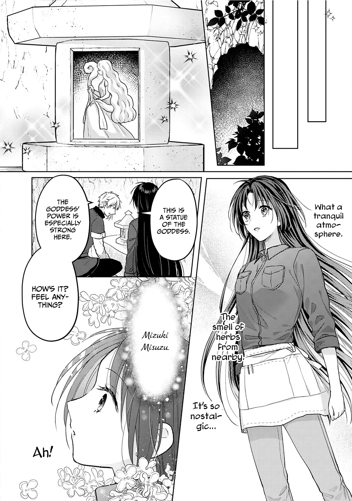 Midori no Mahou to Kaori no Tsukaite Chapter 3 page 12 - Chapter 3