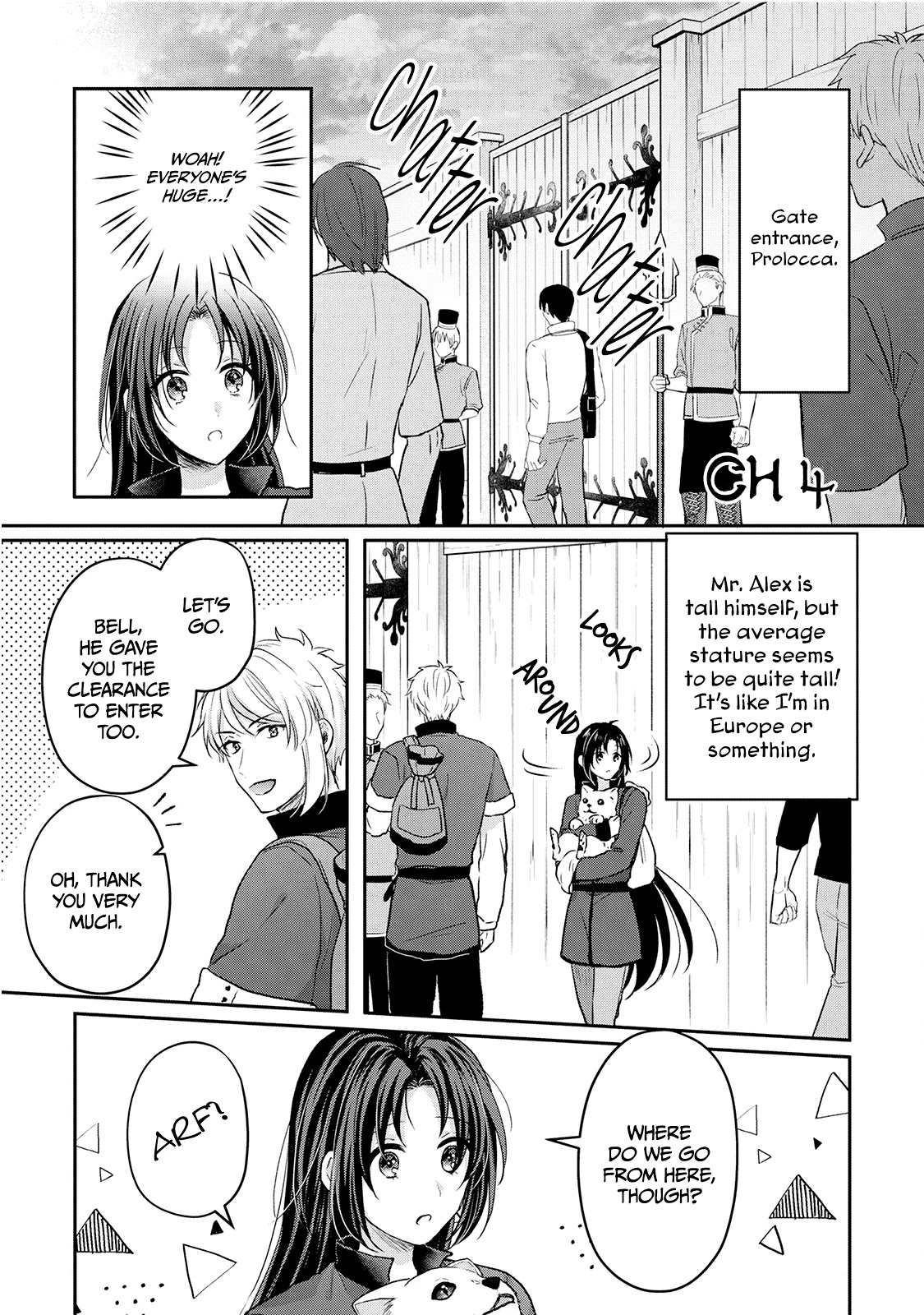 Midori no Mahou to Kaori no Tsukaite Chapter 4 page 1 - Chapter 4