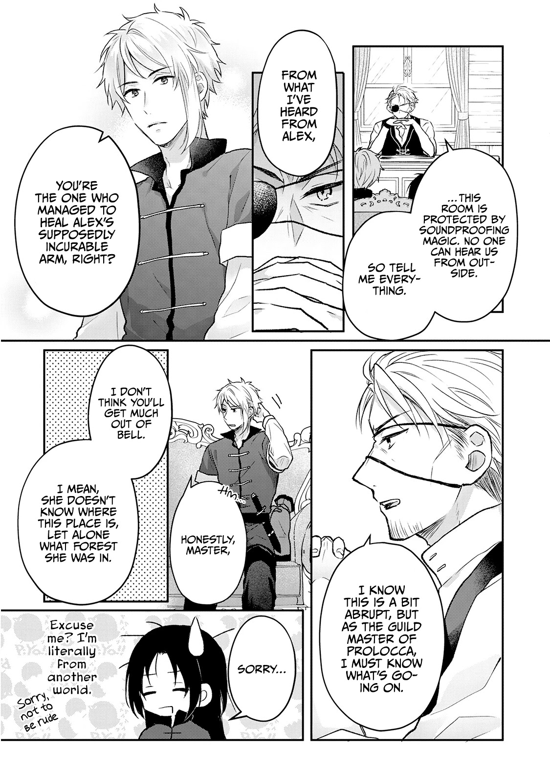 Midori no Mahou to Kaori no Tsukaite Chapter 4 page 13 - Chapter 4