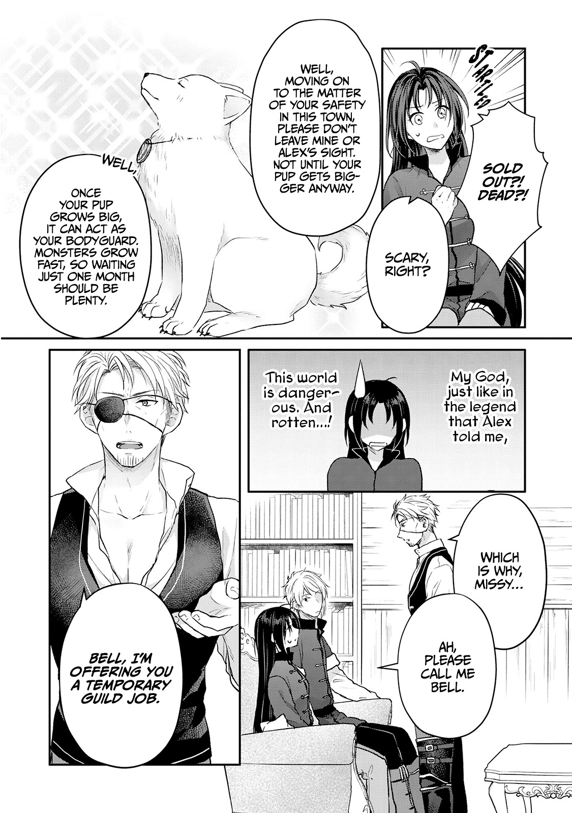 Midori no Mahou to Kaori no Tsukaite Chapter 4 page 19 - Chapter 4