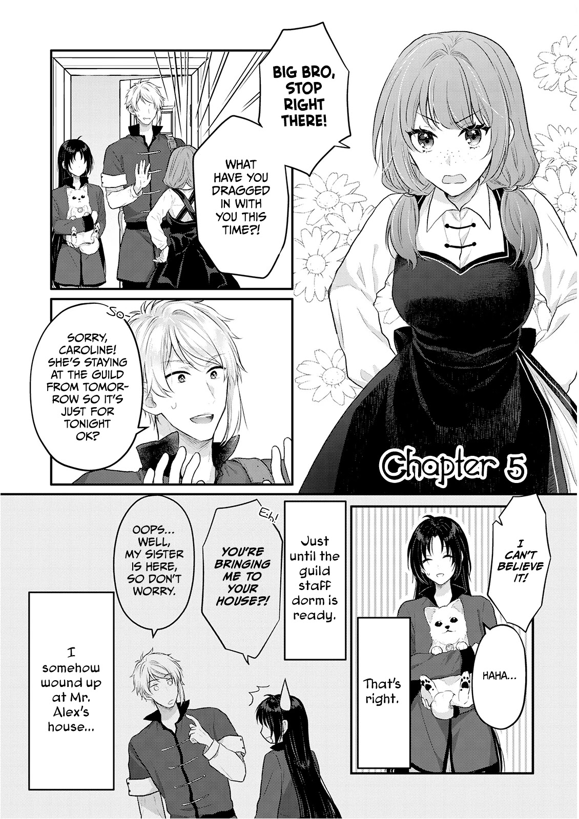 Midori no Mahou to Kaori no Tsukaite Chapter 5 page 1 - Chapter 5