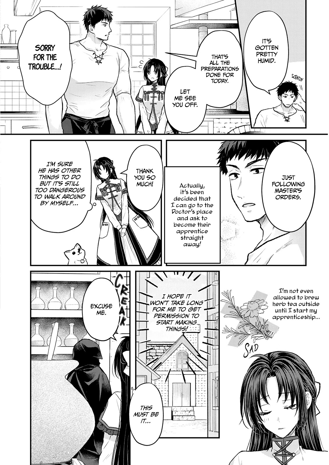 Midori no Mahou to Kaori no Tsukaite Chapter 5 page 12 - Chapter 5