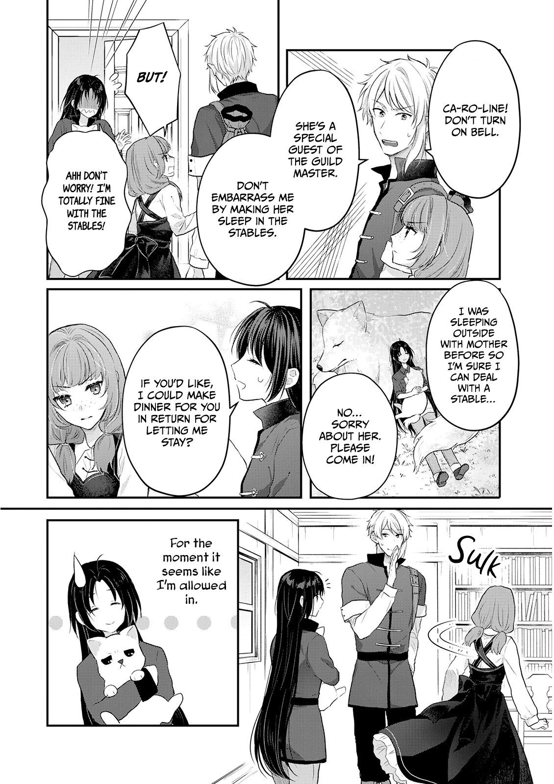 Midori no Mahou to Kaori no Tsukaite Chapter 5 page 3 - Chapter 5