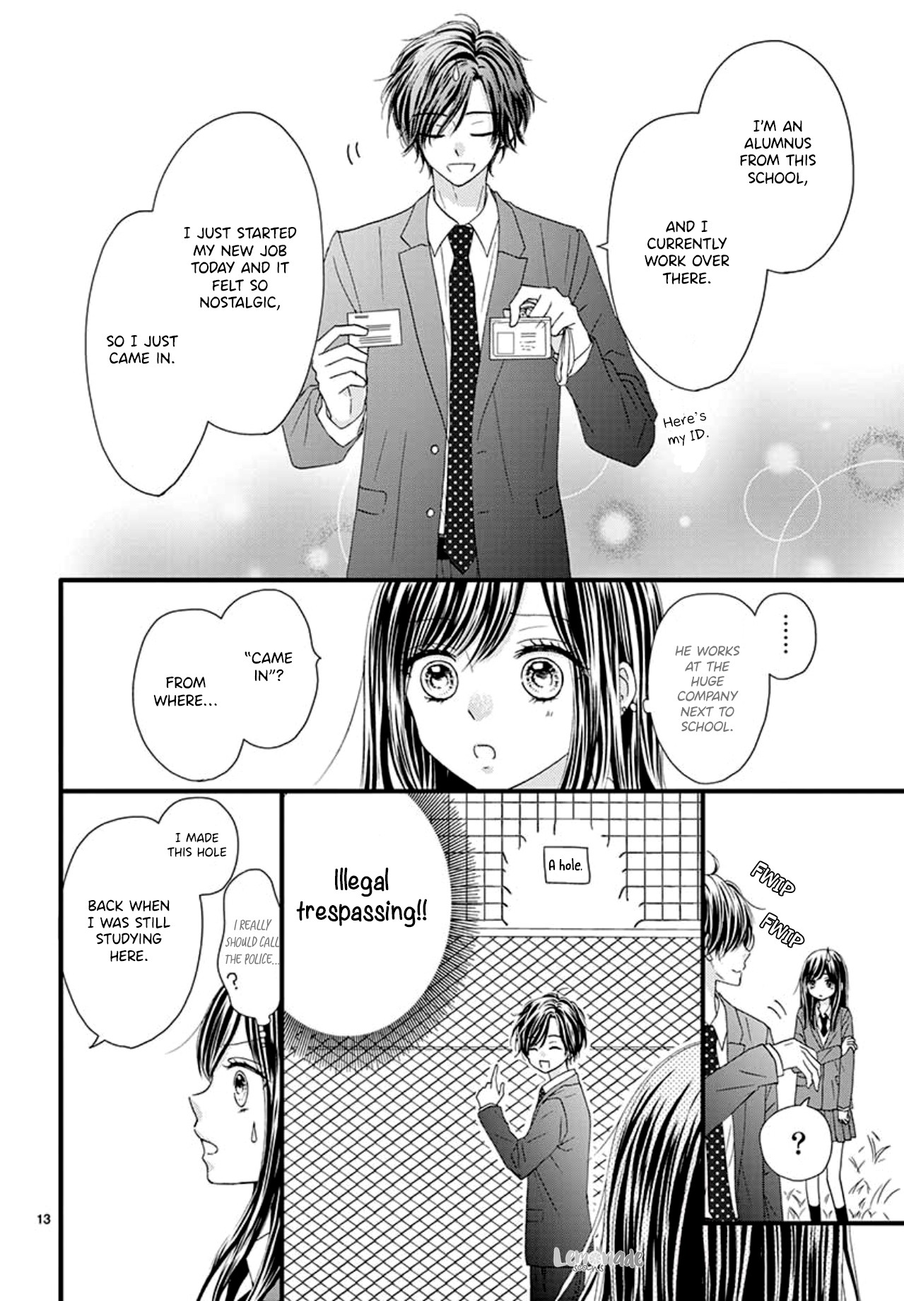 Midori no Tomari Ki Chapter 1 page 15 - Chapter 1