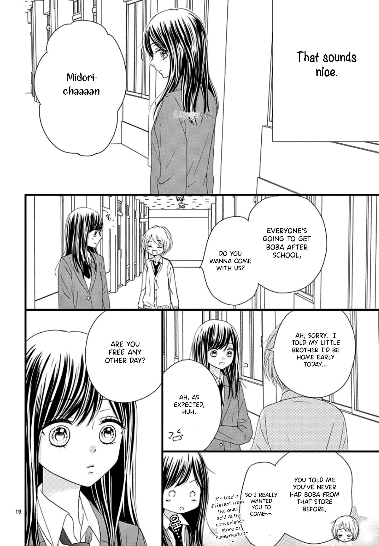 Midori no Tomari Ki Chapter 1 page 21 - Chapter 1