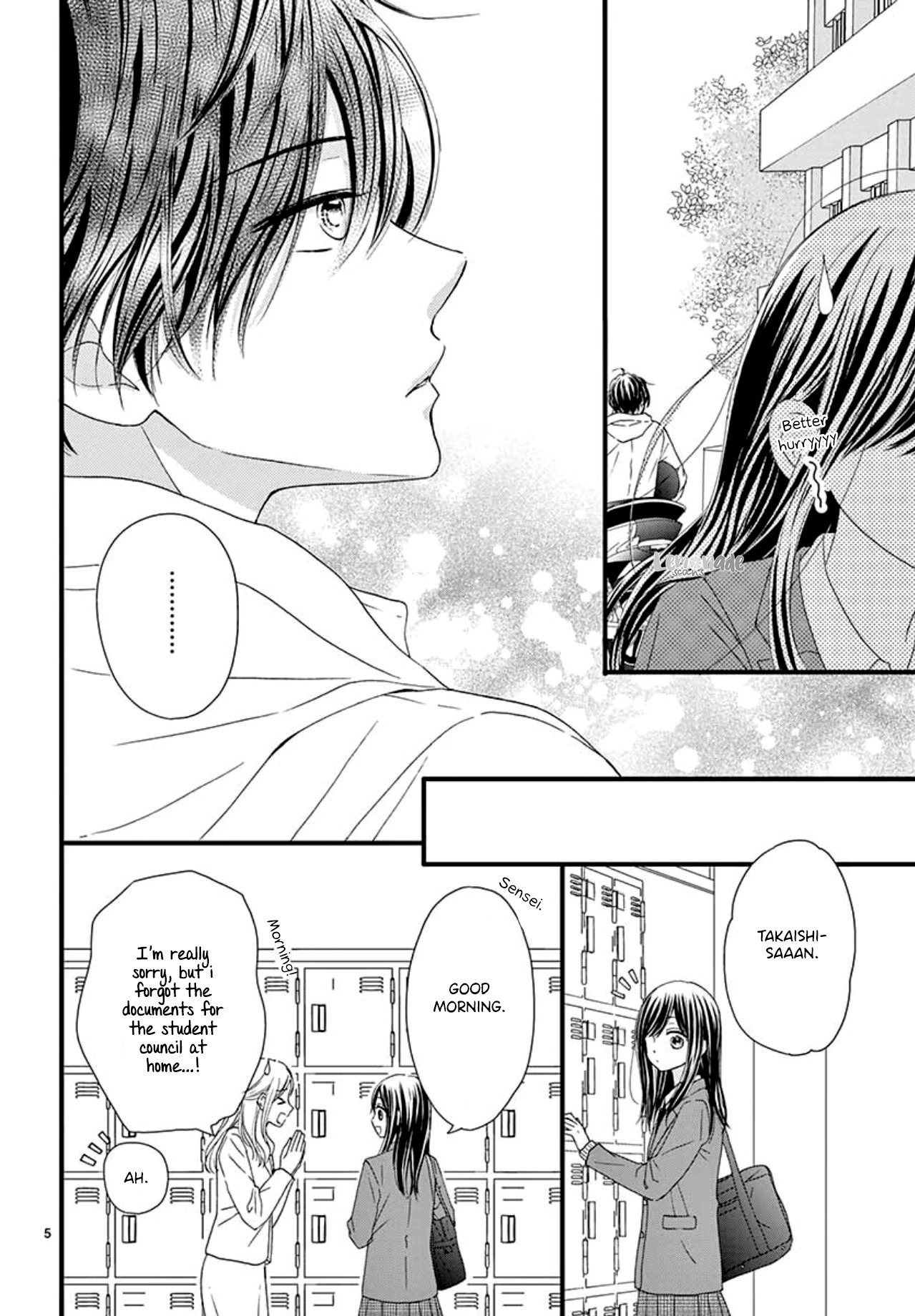 Midori no Tomari Ki Chapter 1 page 7 - Chapter 1