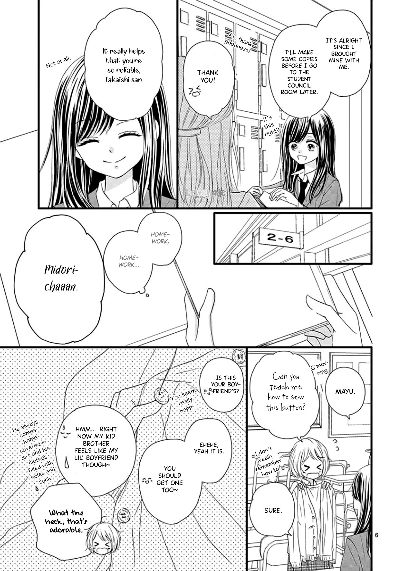 Midori no Tomari Ki Chapter 1 page 8 - Chapter 1