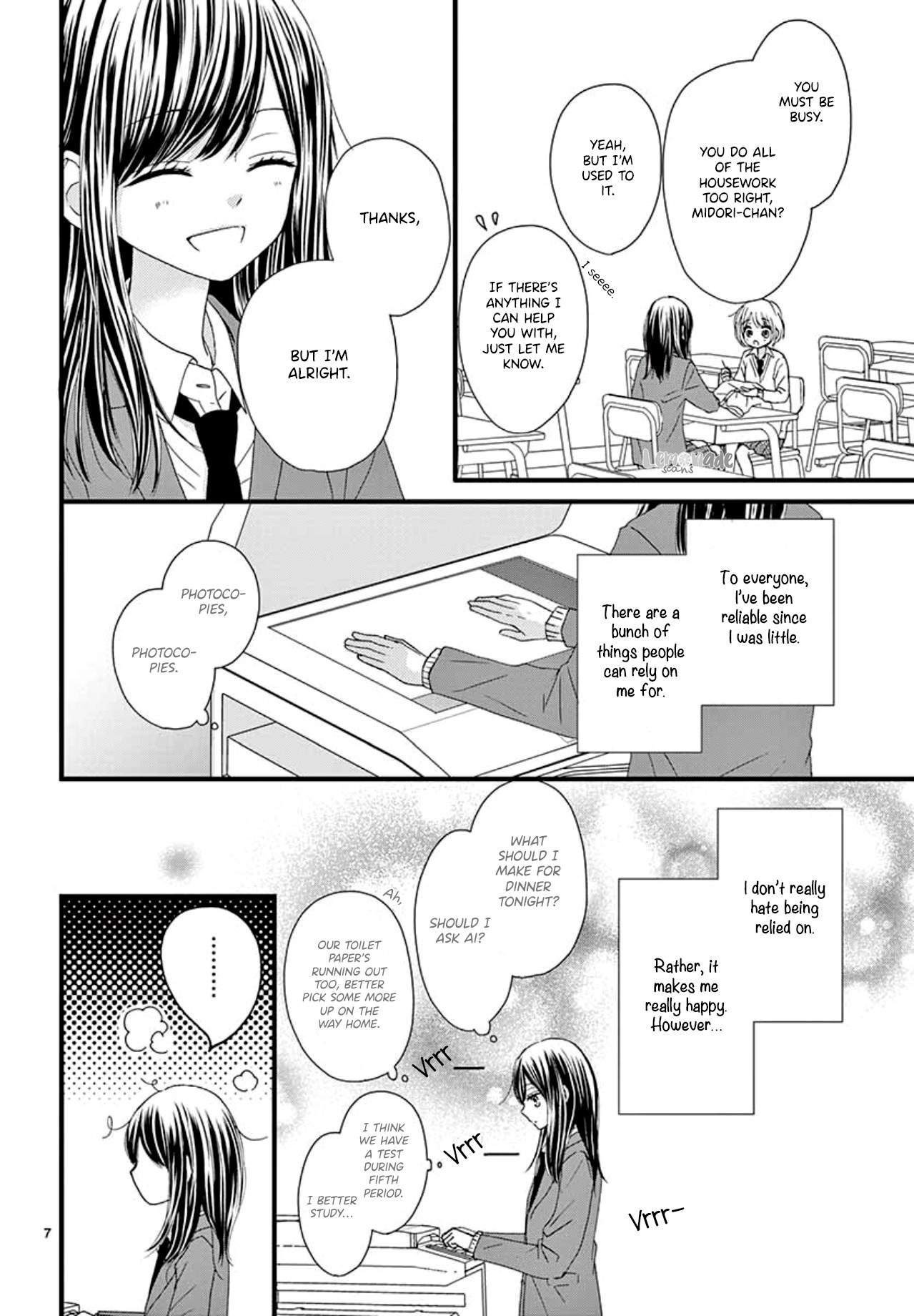Midori no Tomari Ki Chapter 1 page 9 - Chapter 1