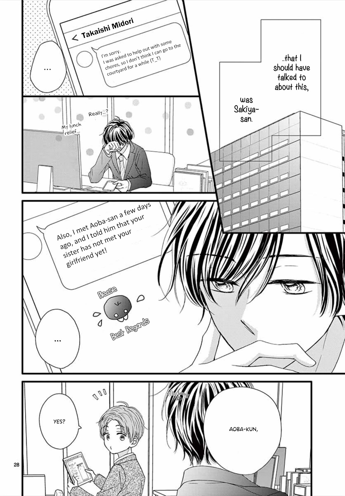 Midori no Tomari Ki Chapter 11 page 30 - Chapter 11